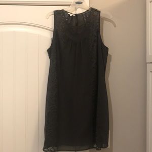 Dark gray dress